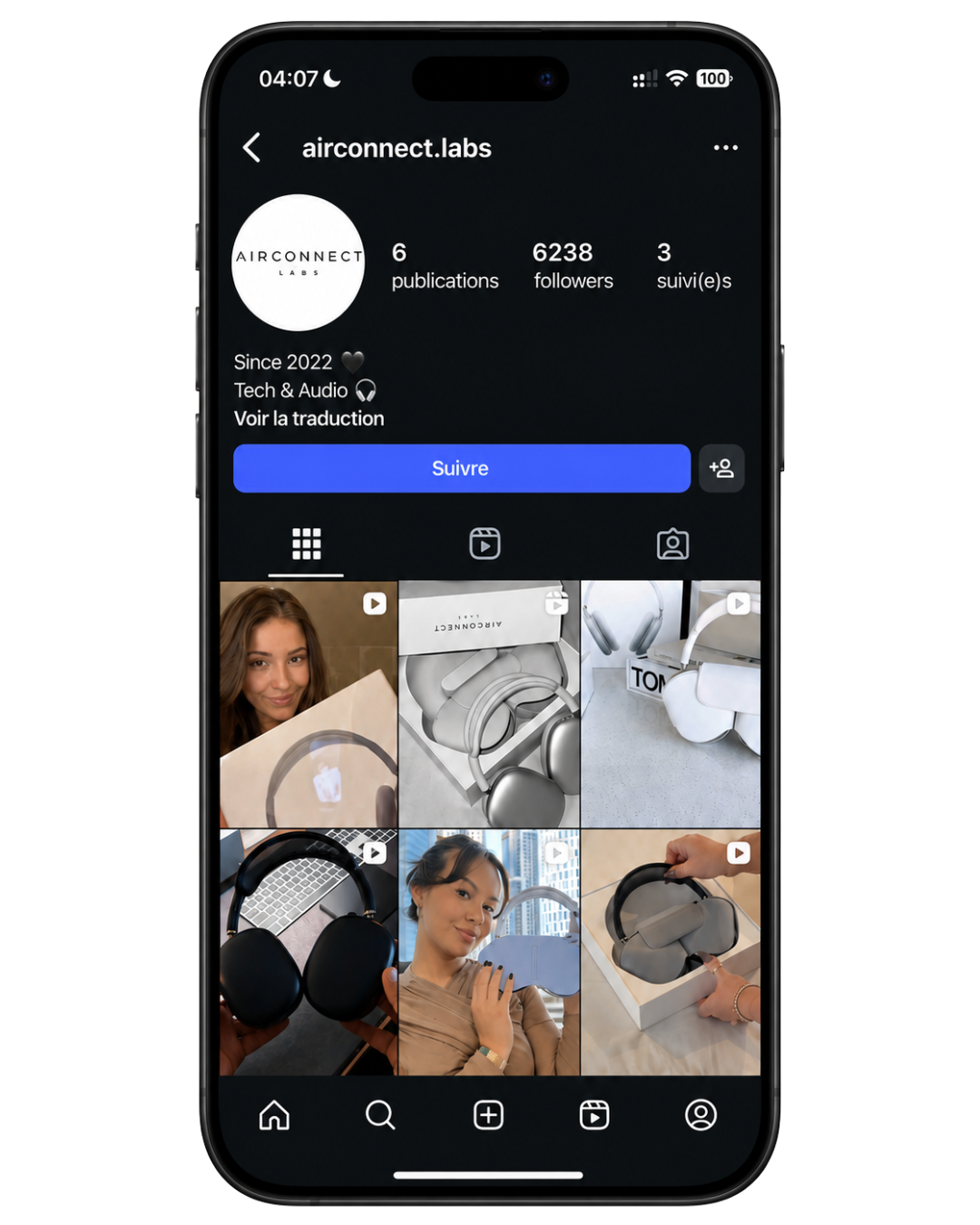 AirConnect Labs Instagram